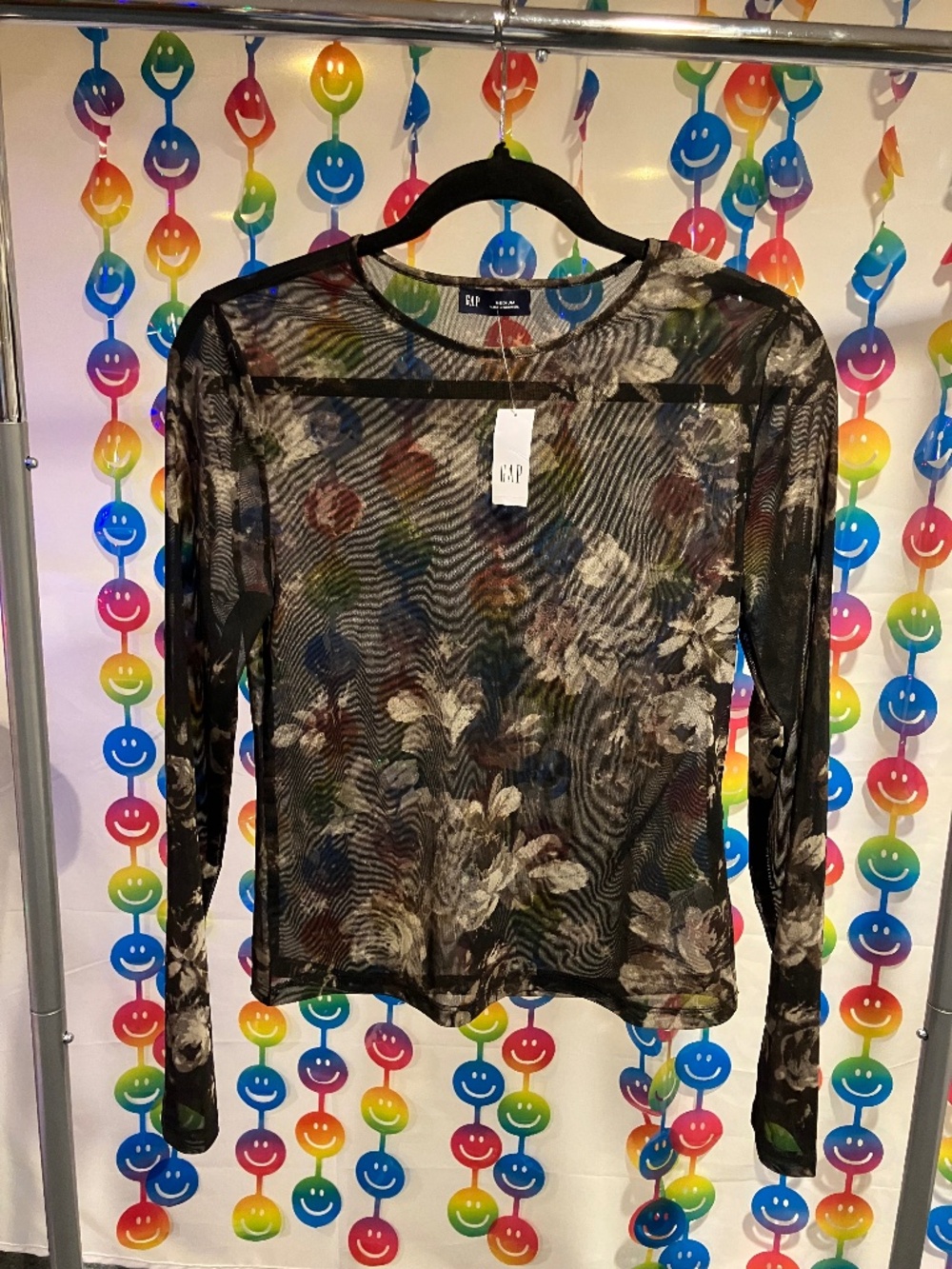 NWT GAP Sheer Mesh Shirt (Medium)